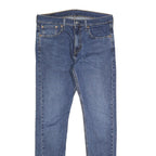 LEVI'S 512 LO-BALL Mens Jeans Blue Slim Skinny Denim Medium W33 L33 Stylish Zip
