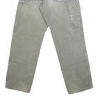 DICKIES Mens Regular Fit Straight Jeans Cotton Blend Zip W33 L31 Workwear