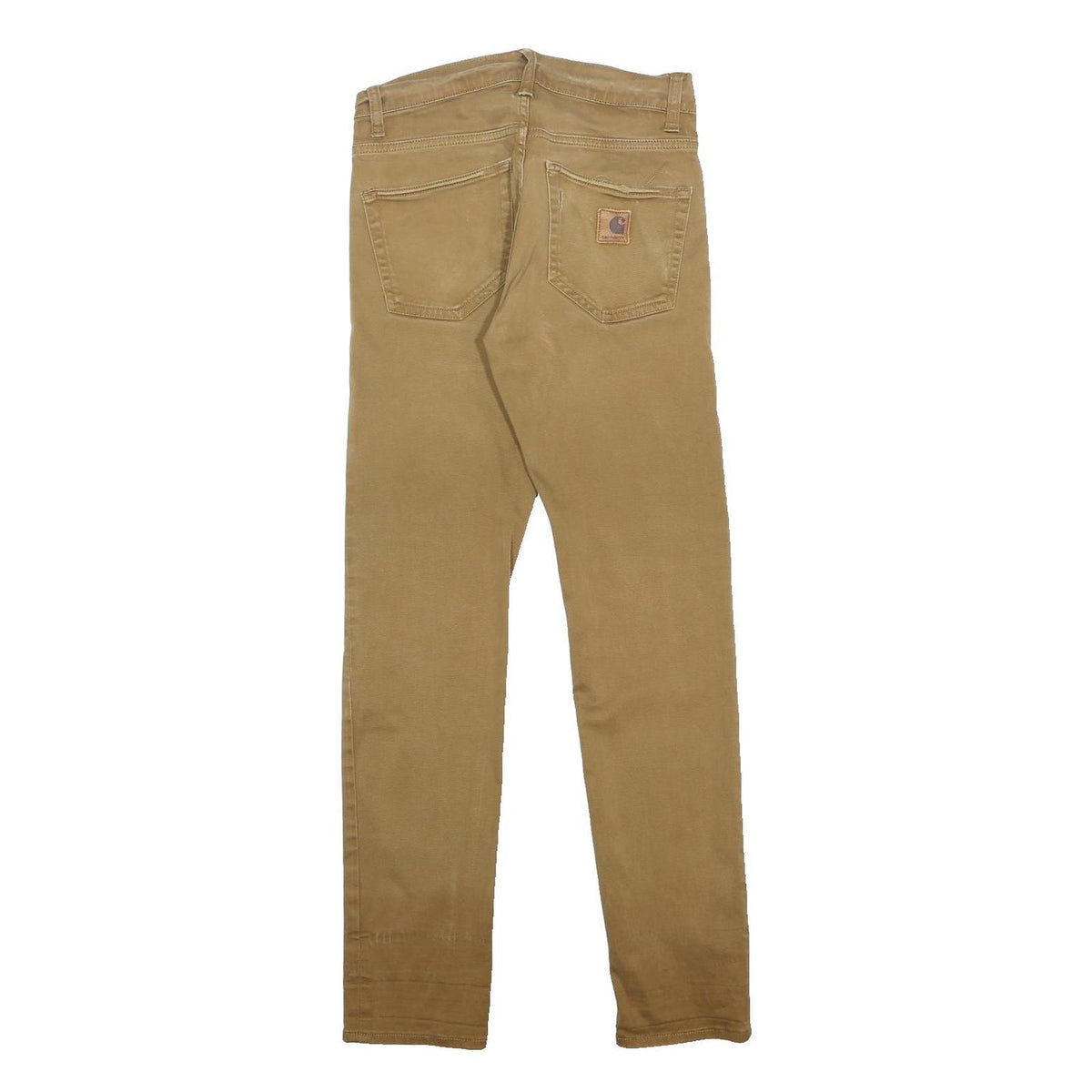 CARHARTT WIP Mens Cotton Blend Slim Khaki Slim Straight Trousers W28 L32