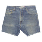 LEVI'S Cut Off 517 Mens Denim Shorts Blue M W34