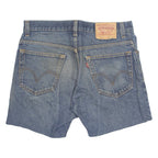 LEVI'S Cut Off 517 Mens Denim Shorts Blue M W34