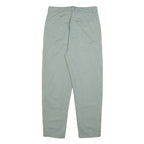 ESPRIT Womens Cotton Slim Grey Tapered Trousers W30 L28 Casual Smart