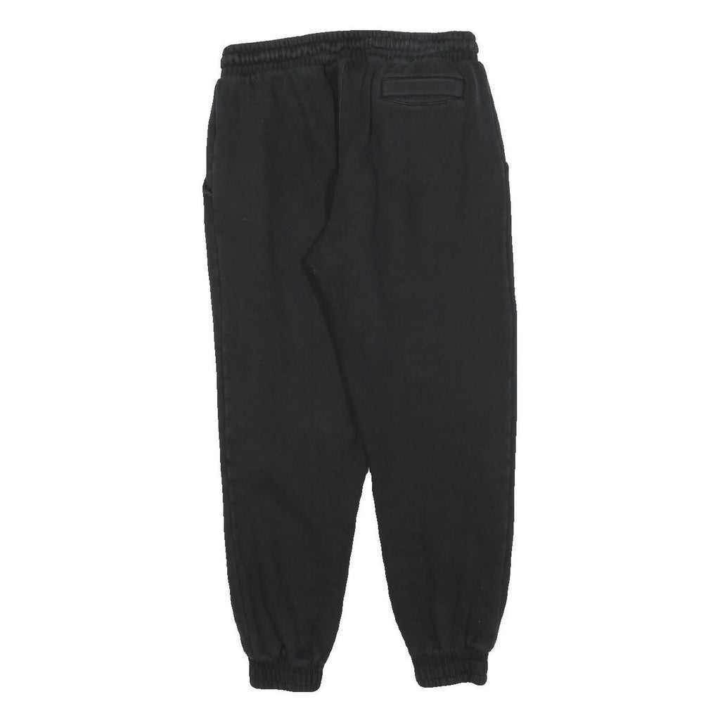 FILA Womens Joggers Black S W28 L26 Regular Fit Tapered Leg Cotton Blend
