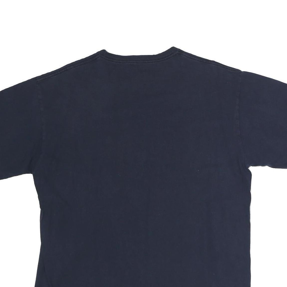 CHAMPION Mens Navy Blue Butler 2010 NCAA Final Four Graphic T-Shirt L Short