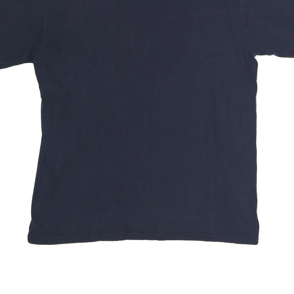 CHAMPION Mens Navy Blue Butler 2010 NCAA Final Four Graphic T-Shirt L Short