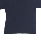 CHAMPION Mens Navy Blue Butler 2010 NCAA Final Four Graphic T-Shirt L Short