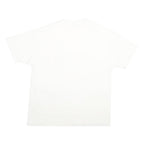 HANES Mens White Crew Graphic T-Shirt XL Short Sleeve Crew Neck Cotton Top