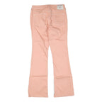 TRUE RELIGION Womens Regular Fit Flared Denim Light W30 L32 Pink Cotton Blend