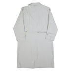 WESTBURY Mens White Classic Long Sleeve Button Cotton Blend Jacket L Plain