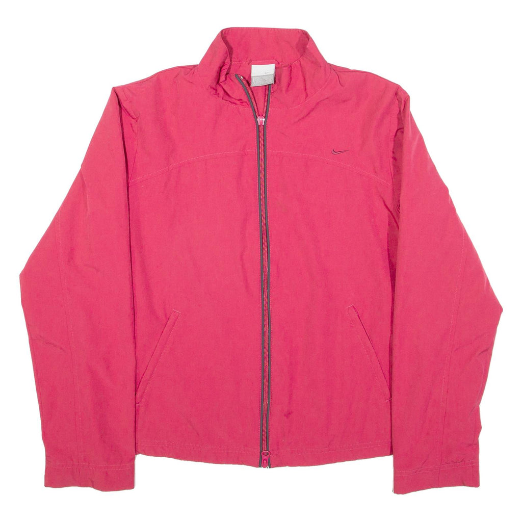 NIKE Womens Track Jacket Pink S