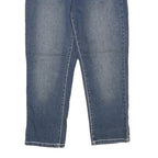 STYLE & CO Womens Blue Regular Straight Denim Medium W28 L24 Stylish Embroidered