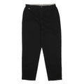 LEE Womens Black Relaxed Straight Denim Good Condition W32 L28 Zip Cotton Blend