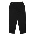 LEE Womens Black Relaxed Straight Denim Good Condition W32 L28 Zip Cotton Blend