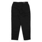 LEE Womens Black Relaxed Straight Denim Good Condition W32 L28 Zip Cotton Blend