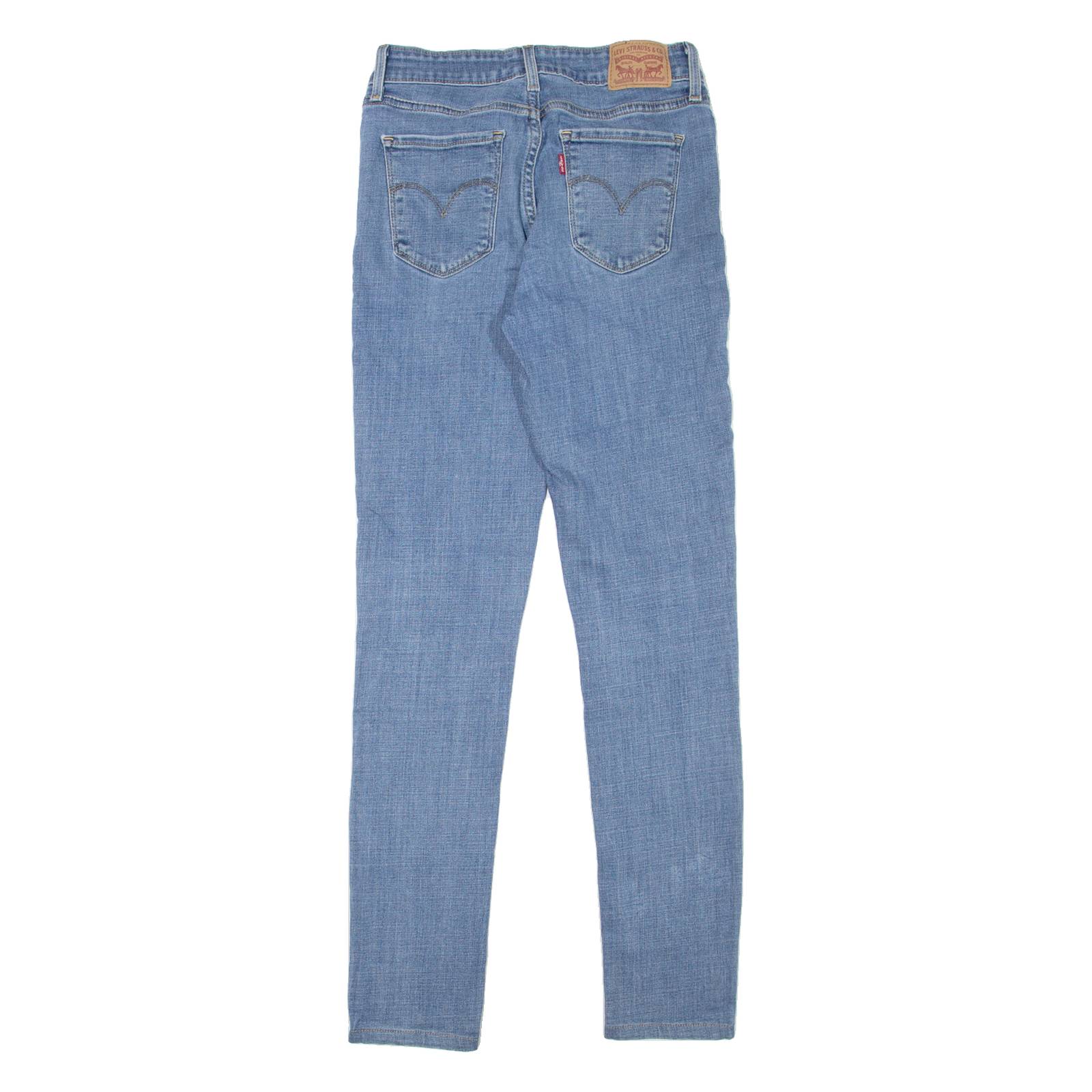 LEVI'S 711 Womens Jeans Blue Slim Skinny W27 L32