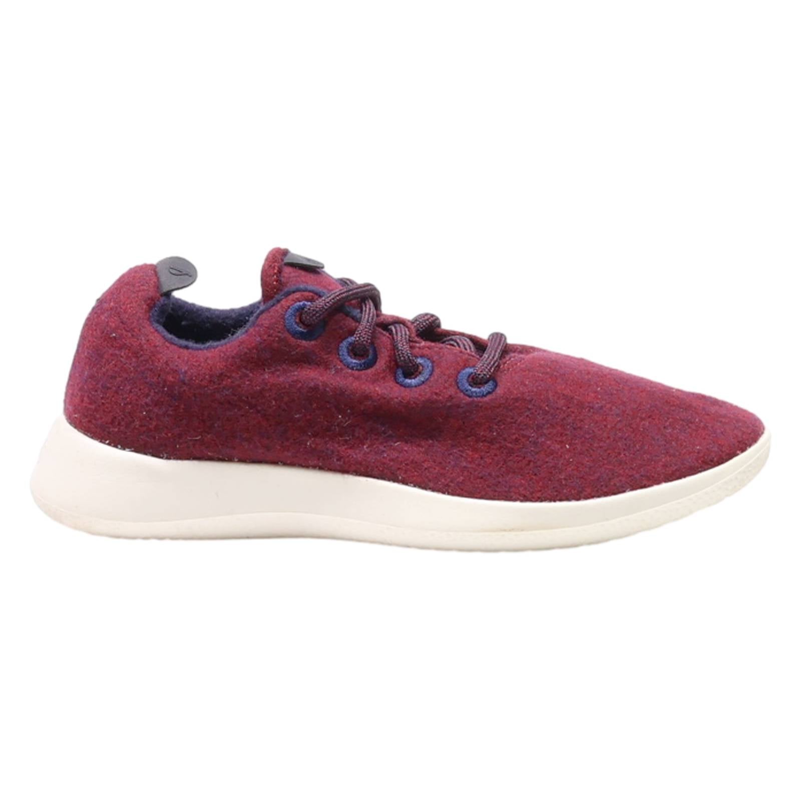 ALLBIRDS Sneaker Trainers Maroon Synthetic Womens UK 4.5