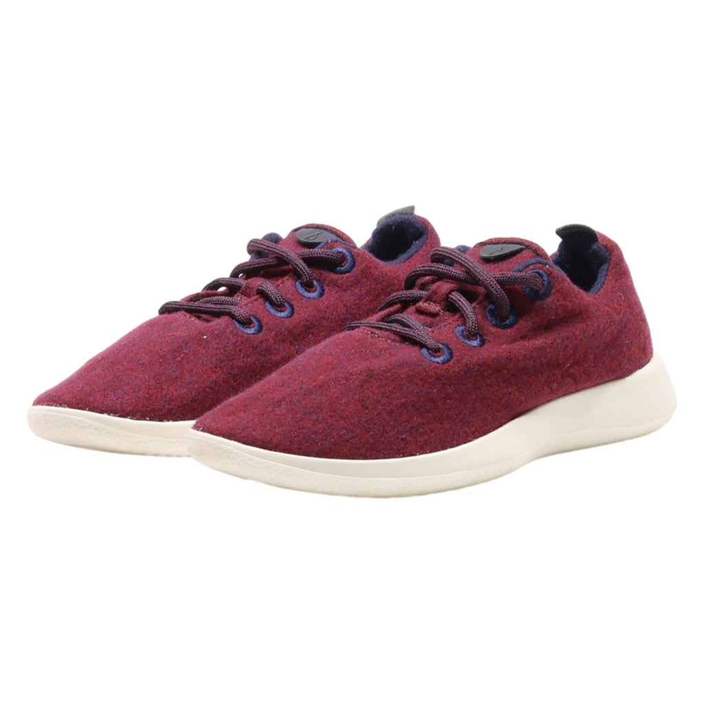 ALLBIRDS Sneaker Trainers Maroon Synthetic Womens UK 4.5