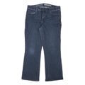 DKNY Womens Jeans Blue Regular Bootcut Denim Medium W31 L25 Zip Closure