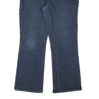 DKNY Womens Jeans Blue Regular Bootcut Denim Medium W31 L25 Zip Closure