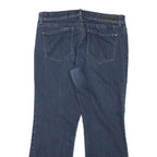 DKNY Womens Jeans Blue Regular Bootcut Denim Medium W31 L25 Zip Closure