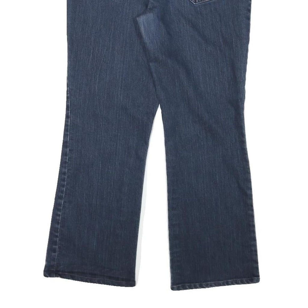 DKNY Womens Jeans Blue Regular Bootcut Denim Medium W31 L25 Zip Closure