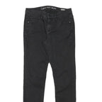 CALVIN KLEIN JEANS Womens Slim Black Skinny Denim Medium W28 L30 Cotton Blend