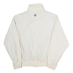 TIMBERLAND Mens Cream Jacket M Polyester Zip Plain Outdoor Casual