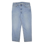 LEVI'S 550 Tapered Mens Jeans Blue Relaxed Denim Light W34 L29 Cotton Blend Zip