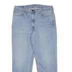LEVI'S 550 Tapered Mens Jeans Blue Relaxed Denim Light W34 L29 Cotton Blend Zip