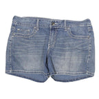 ANA Womens Denim Blue Casual Shorts XL W34 Button Closure Stylish