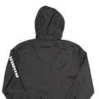 PUMA Mens Black Hoodie Zip Jacket S Polyester Plain Sports Casual Lightweight