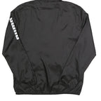 PUMA Mens Black Hoodie Zip Jacket S Polyester Plain Sports Casual Lightweight