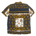 Mens Shirt Beige Floral L
