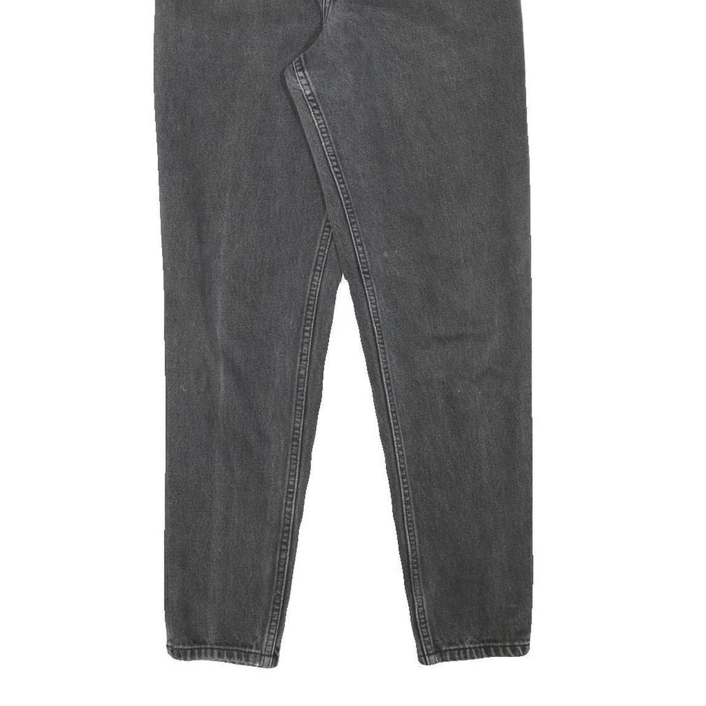 LEVI'S Womens Jeans Black Relaxed Tapered Denim Medium W26 L29 Classic Style