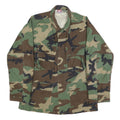 PROPPER INTERNATIONAL INC Mens Green Camouflage Cotton Blend Button Jacket M