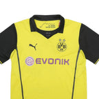 PUMA Mens Yellow & Black Borussia Dortmund Reus 11 Football Shirt M Short Sleeve