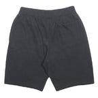 CHAMPION REVERSE WEAVE Womens Black Casual Shorts M W28 Champion Logo Print
