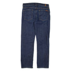 7 FOR ALL MANKIND Womens Jeans Blue Slim Straight W30 L28