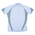 Cycling Womens Jersey Purple 1/2 Zip M
