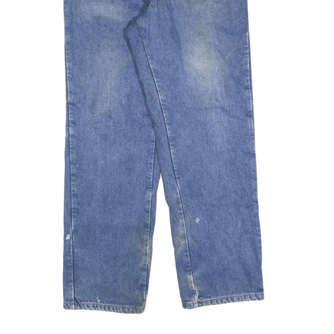 DICKIES Mens Jeans Blue Regular Straight Denim W32 L30 Classic Style Workwear