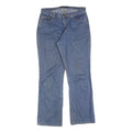 CALVIN KLEIN JEANS Womens Blue Regular Straight Denim Rinse W32 L32 Classic Fit