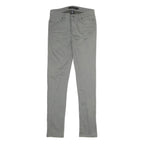 CALVIN KLEIN JEANS Womens Cotton Blend Grey Regular Straight Trousers W28 L31