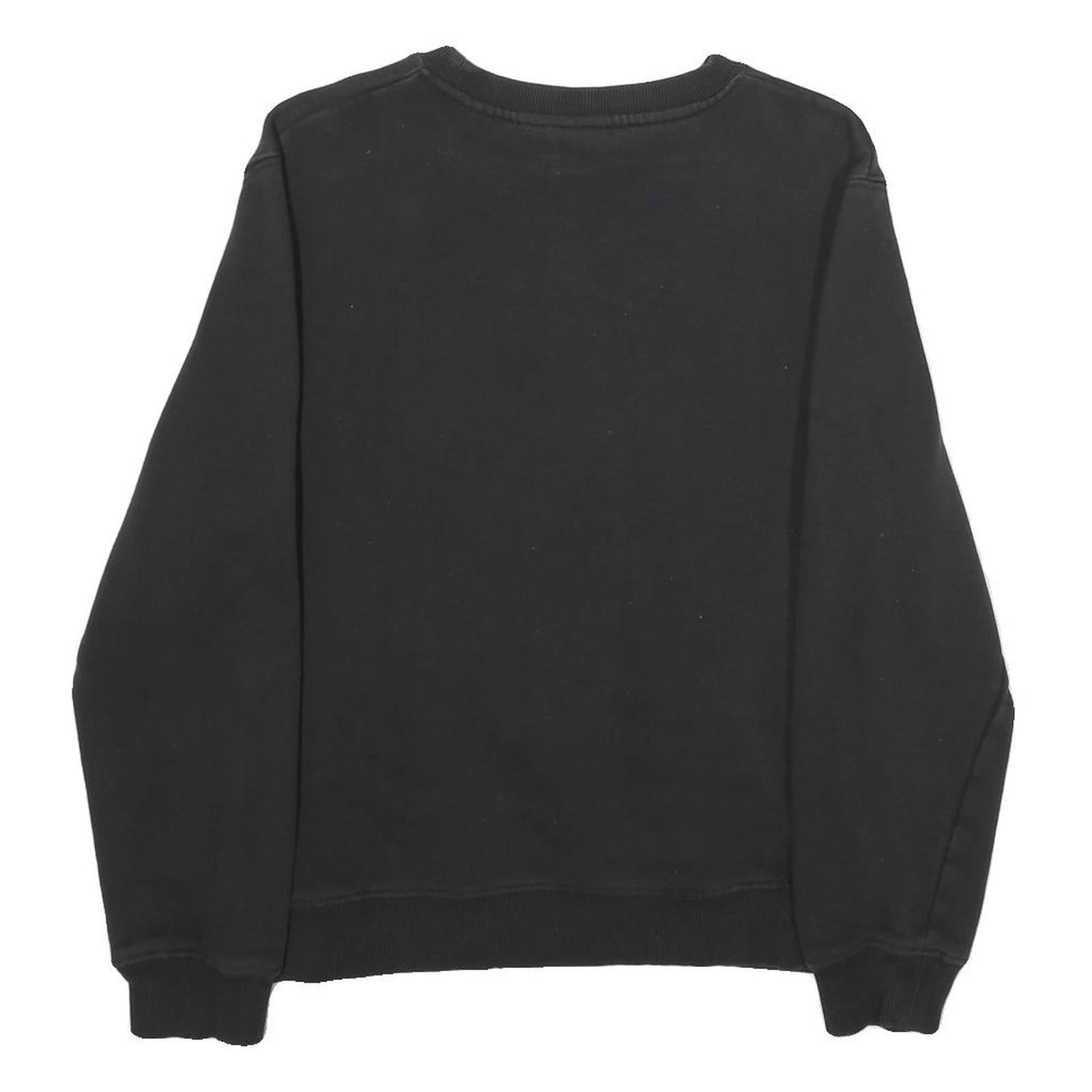 STAR WARS Mens Black Sweatshirt S Crew Neck Starfighter Graphic Cotton Pullover