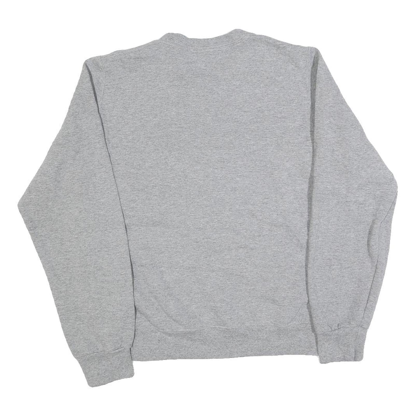 RUSSELL ATHLETIC Mens Grey Cotton Blend Crew Neck S Classic Sweatshirt