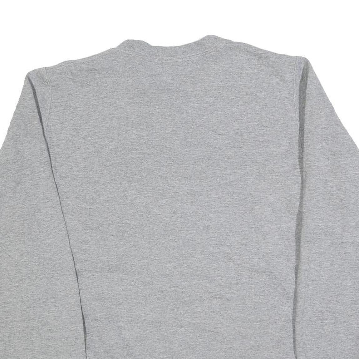 RUSSELL ATHLETIC Mens Grey Cotton Blend Crew Neck S Classic Sweatshirt