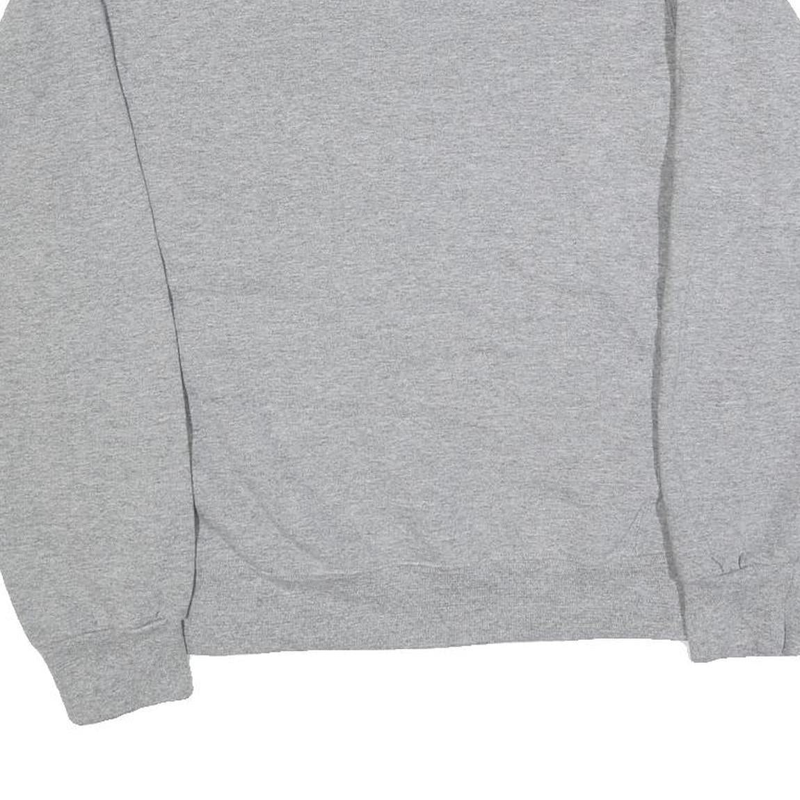 RUSSELL ATHLETIC Mens Grey Cotton Blend Crew Neck S Classic Sweatshirt