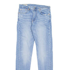 LEVI'S 512 BIG E Jeans Mens Blue Slim Tapered Stone Wash W30 L34