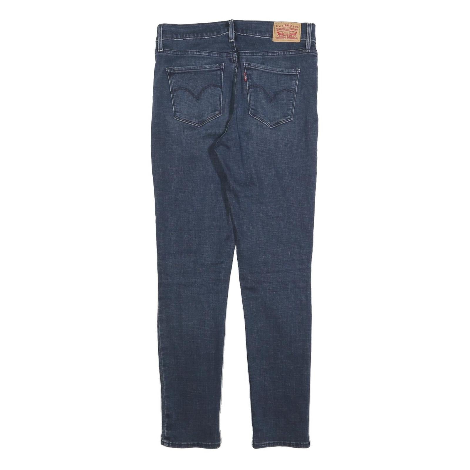 LEVI'S 311 Womens Slim Blue Denim Medium Wash Jeans W28 L30 Stretch Zip Fly