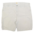 CARHARTT Mens Shorts Beige Relaxed Fit Workwear 2XL W46 Cotton Blend