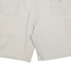 CARHARTT Mens Shorts Beige Relaxed Fit Workwear 2XL W46 Cotton Blend